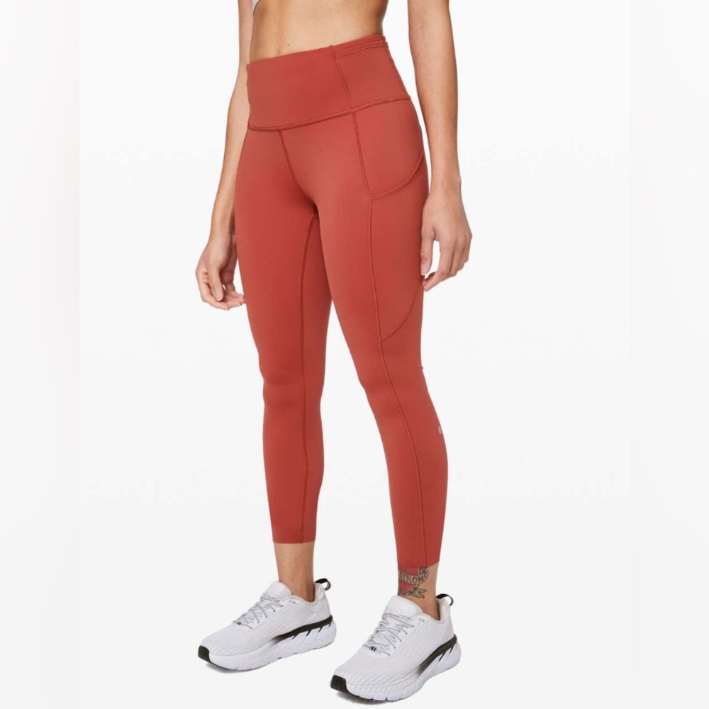 Lululemon Fast and Free Tight II 25" *Non-Reflective Nulux Size 8